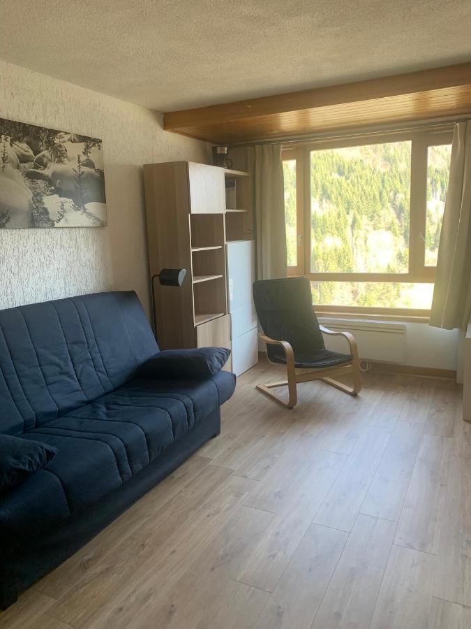 Appartement Avec Acces Piscine- Station- 4 Personnes Saint-Jean-dʼAulps المظهر الخارجي الصورة